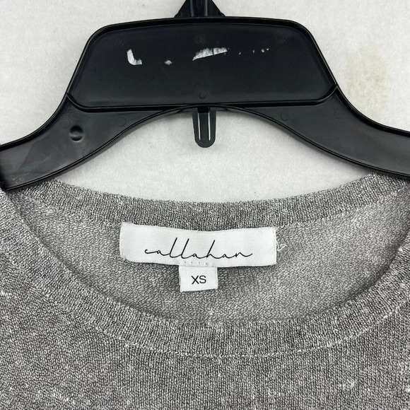 Callahan Slip Dress Womens Sz XS Gray Tank Crew Neck Wide Strap Pocket Stretch - Picture 10 of 12